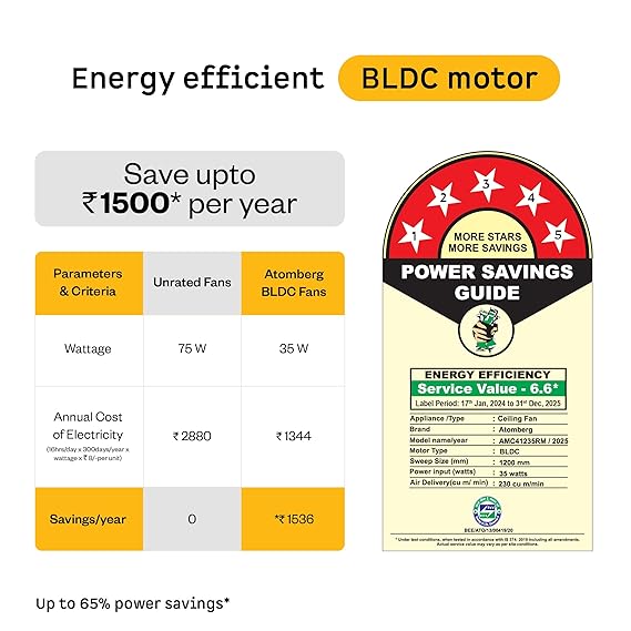 Atomberg Ameza 1200mm BLDC Ceiling